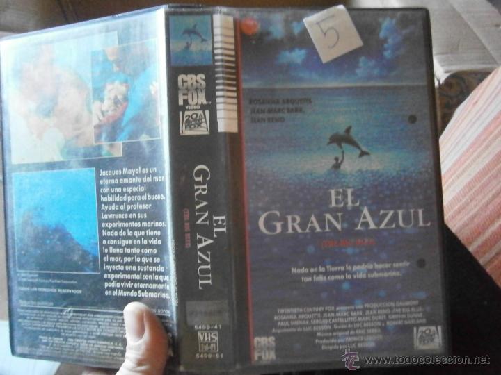 Cine: EL GRAN AZUL-VHS - Foto 1