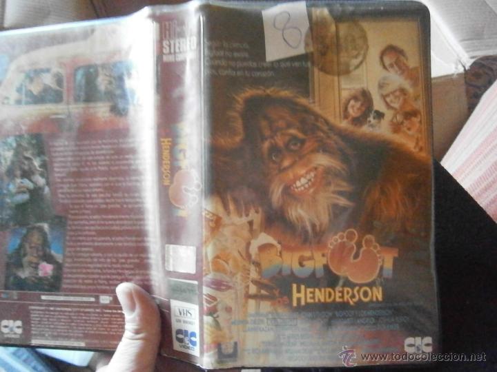 Cine: BIGFUT Y LOS ENDERSON-VHS