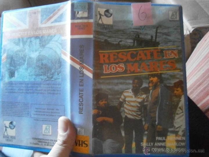 Cine: RESCATE EN LOS MARES-VHS