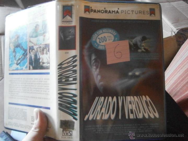 Cine: JURADO Y VERDUGO-VHS