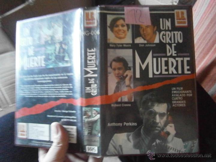 Cine: UN GRITO DE MUERTE -VHS
