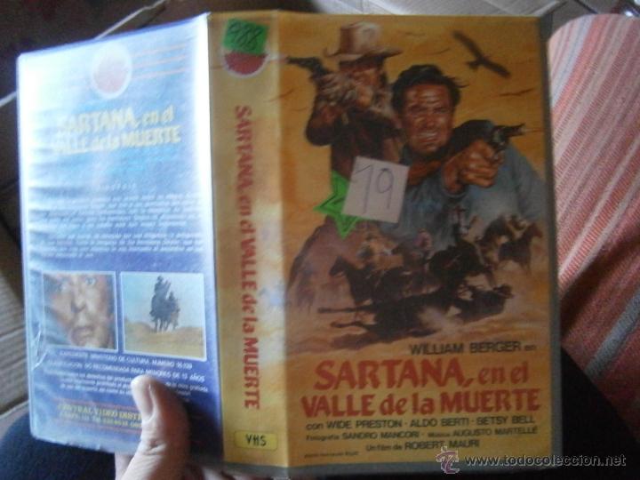 Cine: SARTANA,EN EL VALLE DE LA MUERTE -VHS