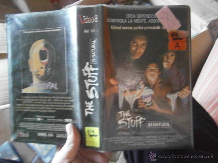 Kino: THE STUFF IN-NATURAL-VHS caja grande
