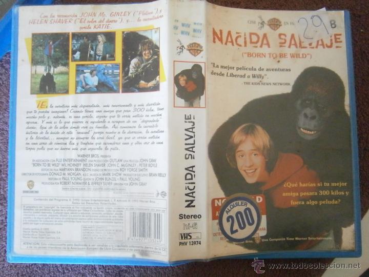 Cine: NACIDA SALVAJE-VHS