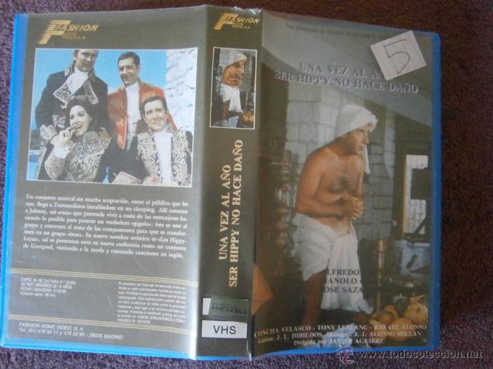 Cine: UNA VEZ AL A&Ntilde;O SER HIPPY NO HACE DA&Ntilde;O-VHS