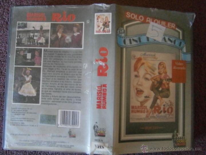 Cine: MARISOL RUMBO A RIO -VHS