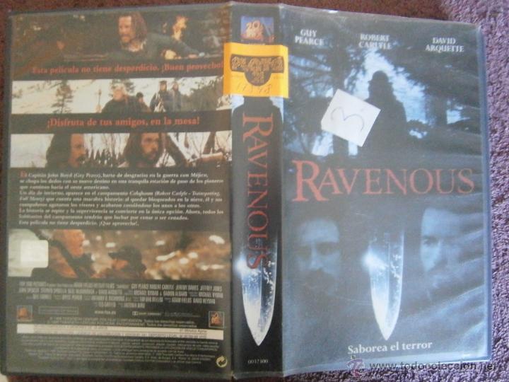 Cine: RAVENOUS-VHS(COMPRA MINIMA 6 EUR--)