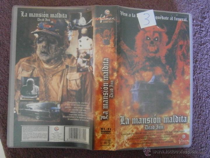 Cine: LA MANSION MALDITA -VHS(COMPRA MINIMA 10 EUR--)