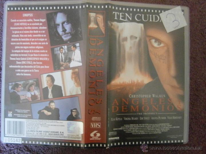 Cine: ANJELES Y DEMONIOS-VHS--VENTA MINIMA 10 EUR --VHS