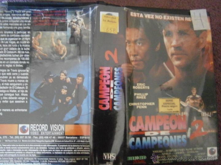 Cine: CAMPEON DE CAMPEONES 2 -VHS
