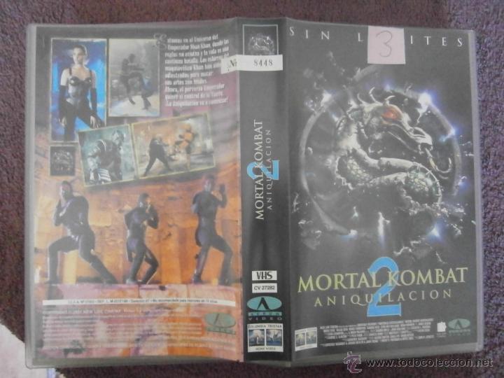 Cine: MORTAL COMBAT 2 ANIQUILACION -VHS(COMPRA MINIMA 10&euro; EUR--)