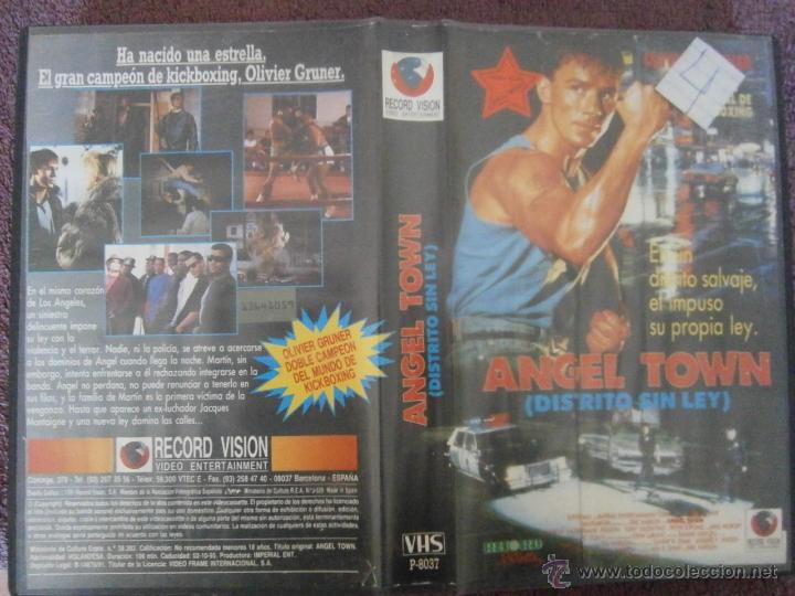 Cine: ANGEL TOWN (DISTRITO SIN LEY)-VHS