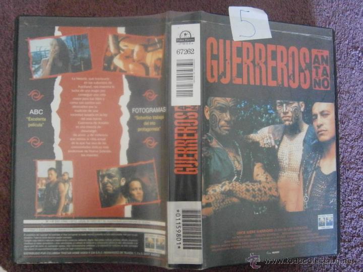 Cine: GUERREROS DE ANTA&Ntilde;O-VHS