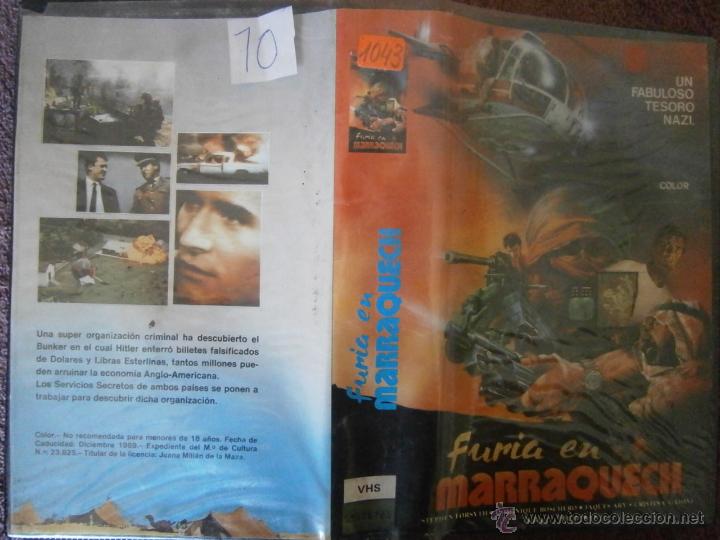 Cinema: FURIA EN MARRAQUECH-VHS