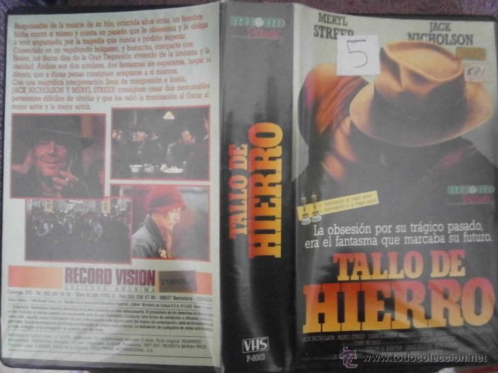 Cinema: TALLO DE HIERRO-VHS