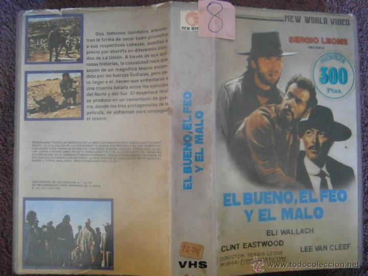 Cin&eacute;ma: EL BUENO,EL FEO Y EL MALO-VHS