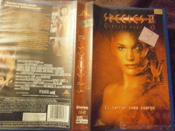 Cin&eacute;ma: SPECIES 2 VHS(COMPRA MINIMA 10&euro; EU--)