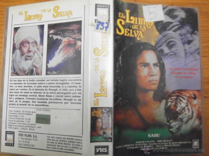Cine: EL LIBRO DE LA SELVA-VHS