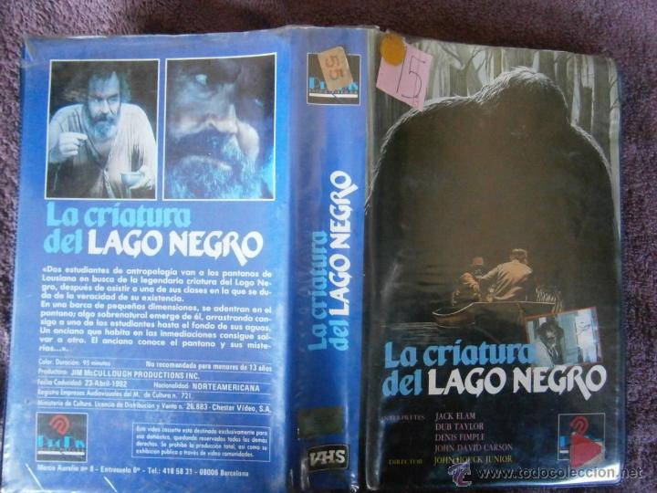 Cin&eacute;ma: LA CRIATURA DEL LAGO NEGRO-VHS