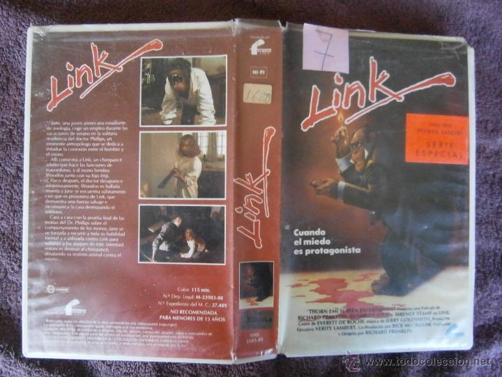 Cin&eacute;ma: LINK-VHS caja grande rrareza