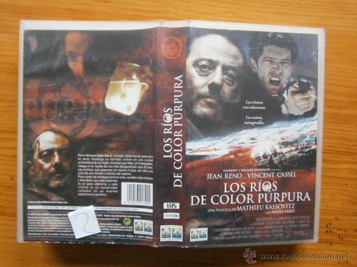 Cin&eacute;ma: LOS RIOS DE COLOR PURPURA-VHS(COMPRA MINIMA 10&euro;EUR--)