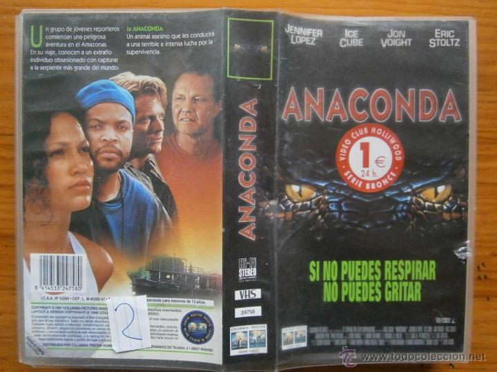 Cin&eacute;ma: ANACONDA-VHS(COMPRA MINIMA 10&euro;EUR--)