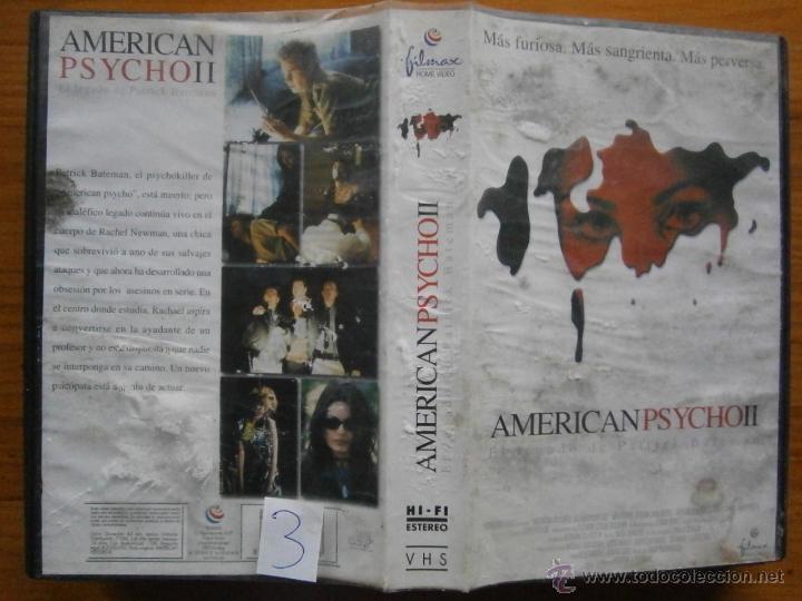 Kino: AMERICAN PSYCHO II -VHS(COMPRA MINIMA 6 EUR--)