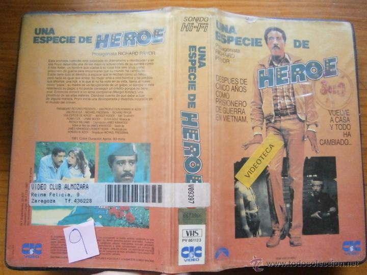 Kino: UNA ESPECIE DE HEROE-VHS caja grande