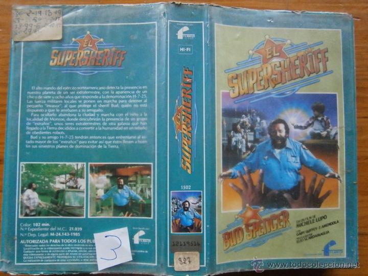 Kino: EL SUPERSHERIFF-VHS(COMPRA MINIMA 10&euro;EUR--)