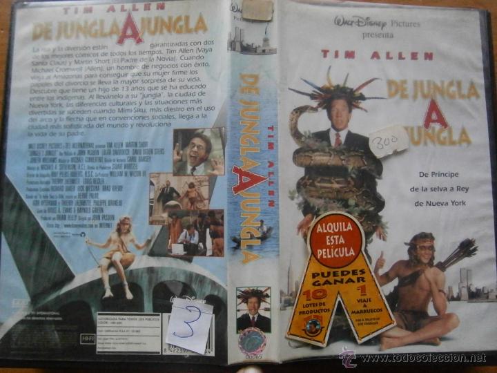 Kino: DE JUNGLA A JUNGLA-VHS(COMPRA MINIMA 6 EUR--)