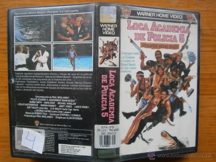 Kino: LOCA ACADEMIA DE POLICIA 5-VHS