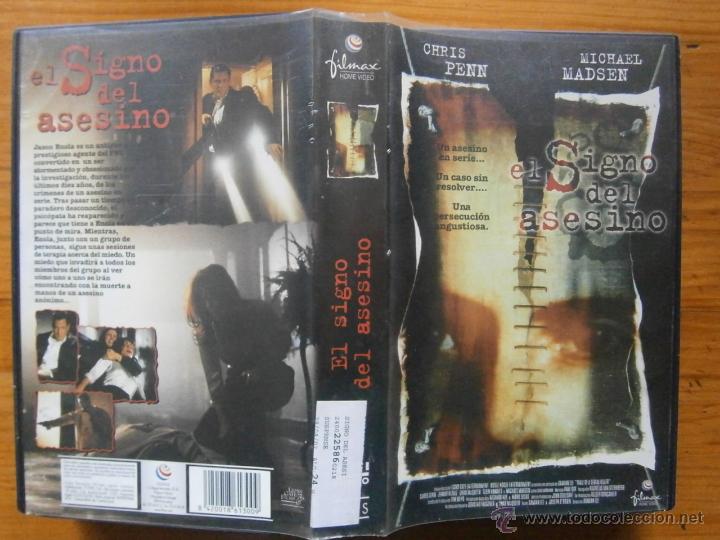 Kino: EL SIGNO DEL ASESINO-VHS(COMPRA MINIMA 10&euro;EUR--)