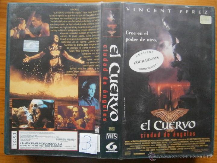 Cine: EL CUERVO..CIUDAD DE ANGELES-VHS(COMPRA MINIMA EURO--)