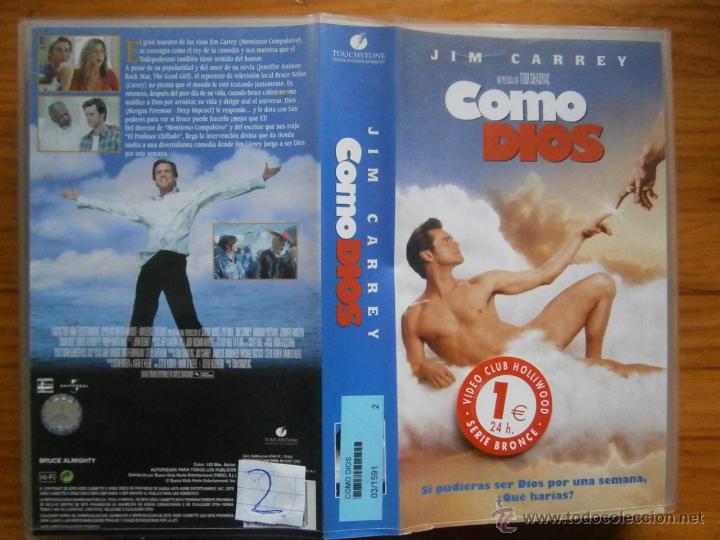 Cine: COMO DIOS-VHS(VENTA MINIMA 10&euro; EU--)