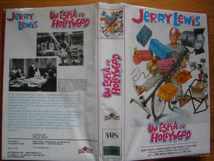 Cine: UN ESPIA EN HOLLYWOOD -VHS(COMPRA MINIMA 10&euro;EUR--)