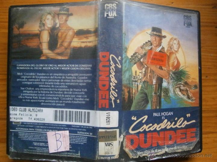 Cine: COCOCDRILO DUNDEE(COMPRA MINIMA 10&euro; EUR--)