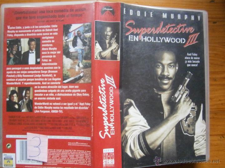 Cine: SUPERDETECTIVE EN HOLLYWOOD III -VHS(COMPRA MINIMA 10&euro;EUR--)