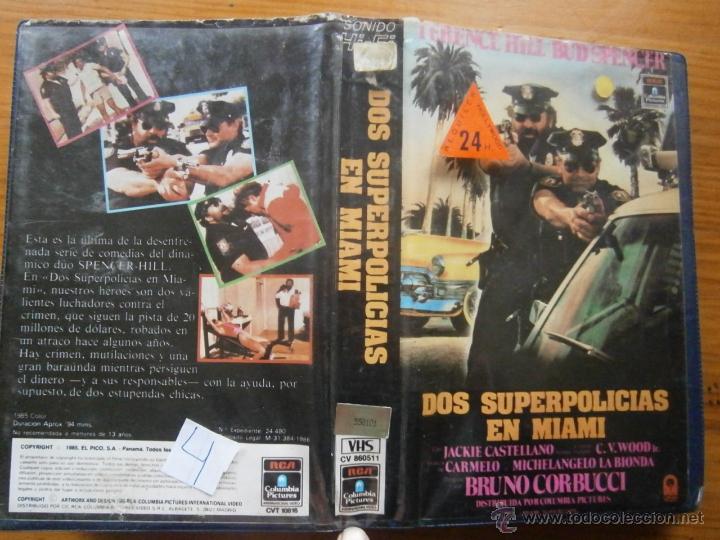 Cinema: DOS SUPERPOLICIAS EN MIAMI -VHS(COMPRA MINIMA 10 EUR--)