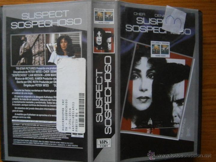 Cine: SOSPECHOSO-VHS(COMPRA MINIMA 6 EURO--)
