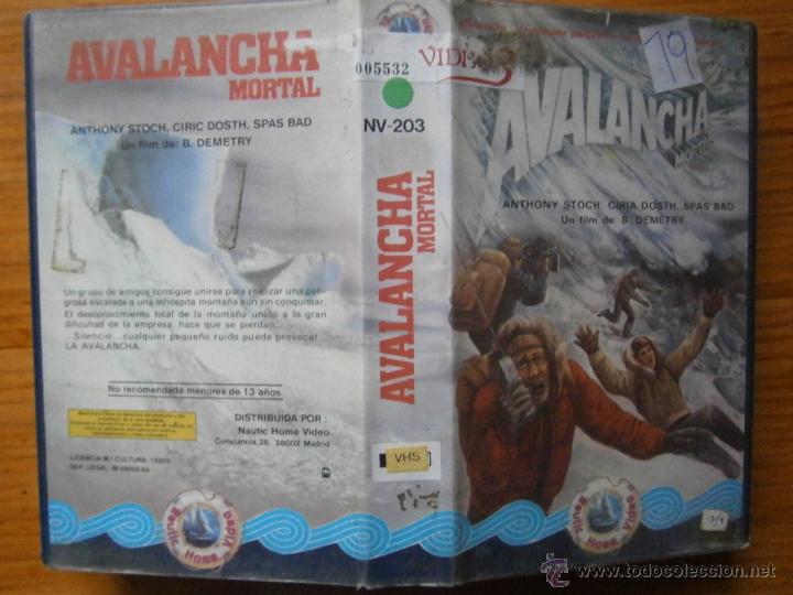 Cine: AVALANCHA-VHS