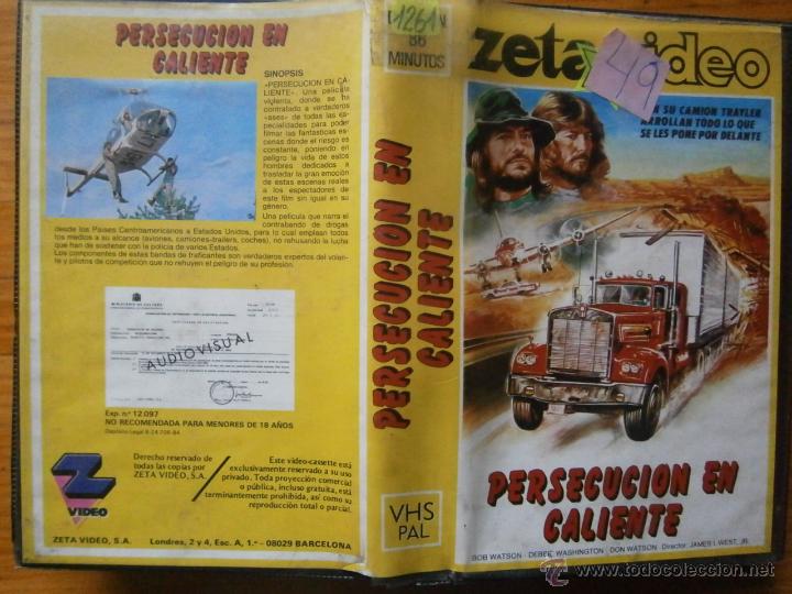 Kino: PERSECUCION EN CALIENTE-VHS