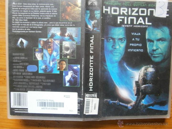 Kino: HORIZONTE FINAL-VHS((COMPRA MINIMA 6 EURO--))