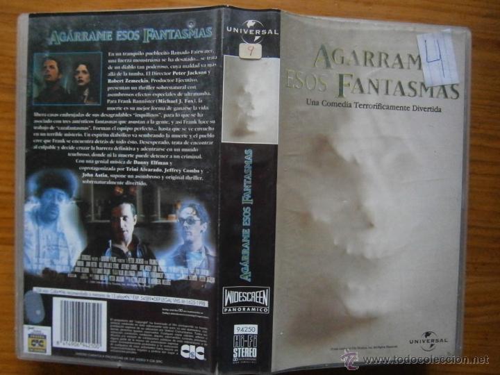 Cin&eacute;ma: AGARRAME ESOS FANTASMAS-VHS((COMPRA MINIMA 10 EURO--))