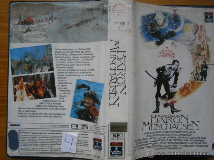 Cinema: LAS AVENTURAS DE EL BARON MUNCHAUSEN-VHS((COMPRA MINIMA 10&euro;EURO--))