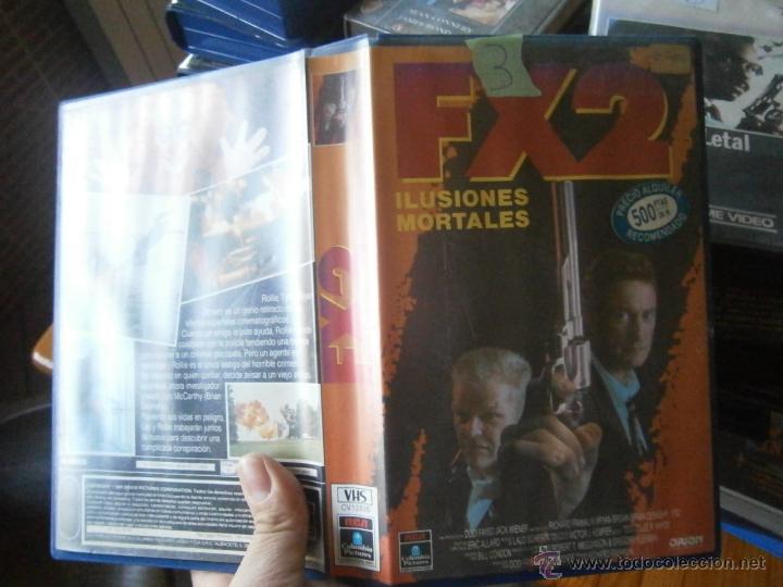 Cin&eacute;ma: FX2 ILUSIONES MORTALES-VHS(COMPRA MINIMA 10&euro;EURO--)