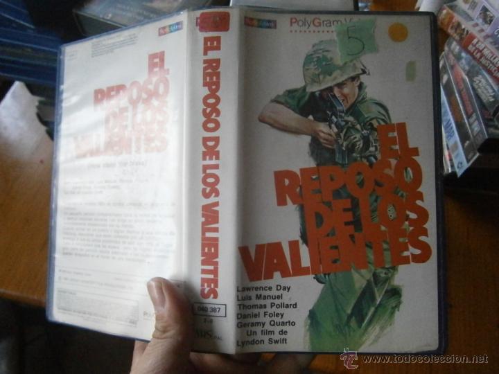 Cin&eacute;ma: EL REPOSO DE LOS VALIENTES-VHS(COMPRA MINIMA 10 EURO--)
