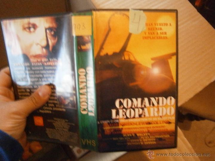 Cinema: COMANDO LEOPARDO-VHS(COMPRA MINIMA 6 EURO--)