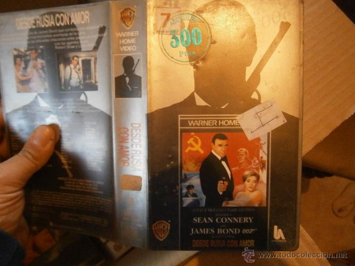 Cinema: 007 ..DESDE RUSIA CON AMOR-VHS(COMPRA MINIMA 6 EURO--)