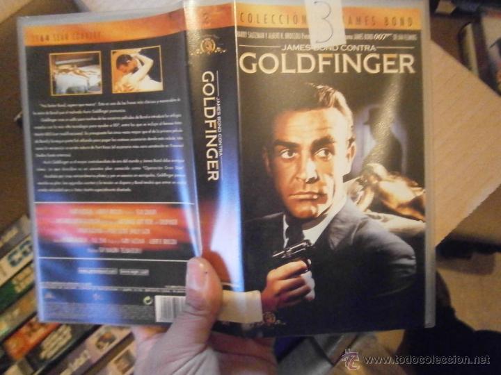 Cine: GOLDFINGER-VHS(COMPRA MINIMA 10&euro;EURO--)