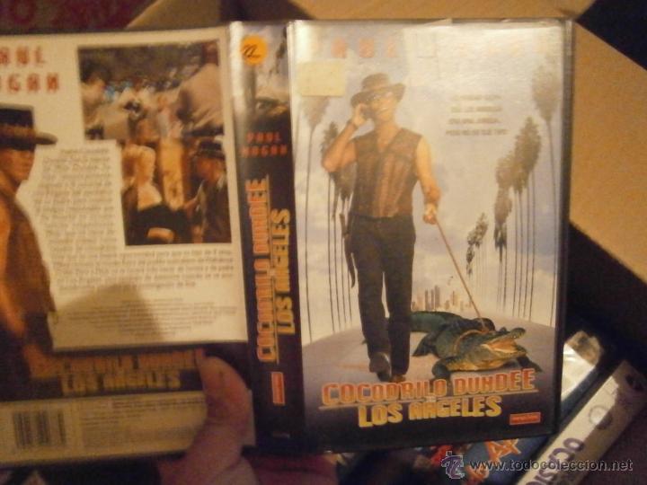 Cinema: COCOCDRILO DUNDEE ..EN LOS ANGELES -VHS(COMPRA MINIMA 10&euro;EUR--)
